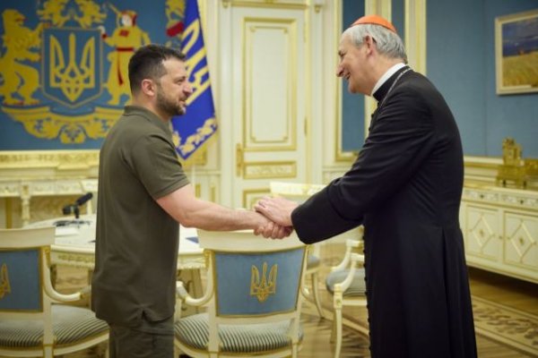 Zelenskyi met with a representative of the Vatican: they discussed the Ukrainian peace formula