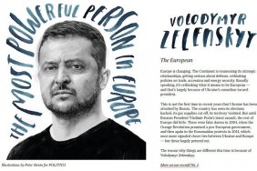 Zelenskyy is recognized as the most influential figure in Europe by Politico