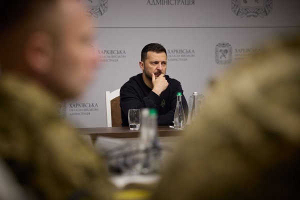 Zelensky held a meeting of the Staff in Kharkiv: The situation in the region is under control