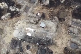 ВС РФ в Чернобыле действительно рыли себе окопы в Рыжем лесу - появилось видео с дрона