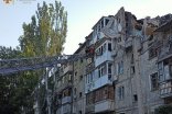Impact on a multi-story building in Mykolaiv: two people killed and three wounded