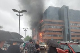 There was a fire in Moscow business center 