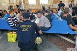 Росіяни обстріляли Херсон під час евакуації мирних жителів, поранено двох поліцейських – МВС України