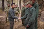 Zelensky visited military in Kharkiv region